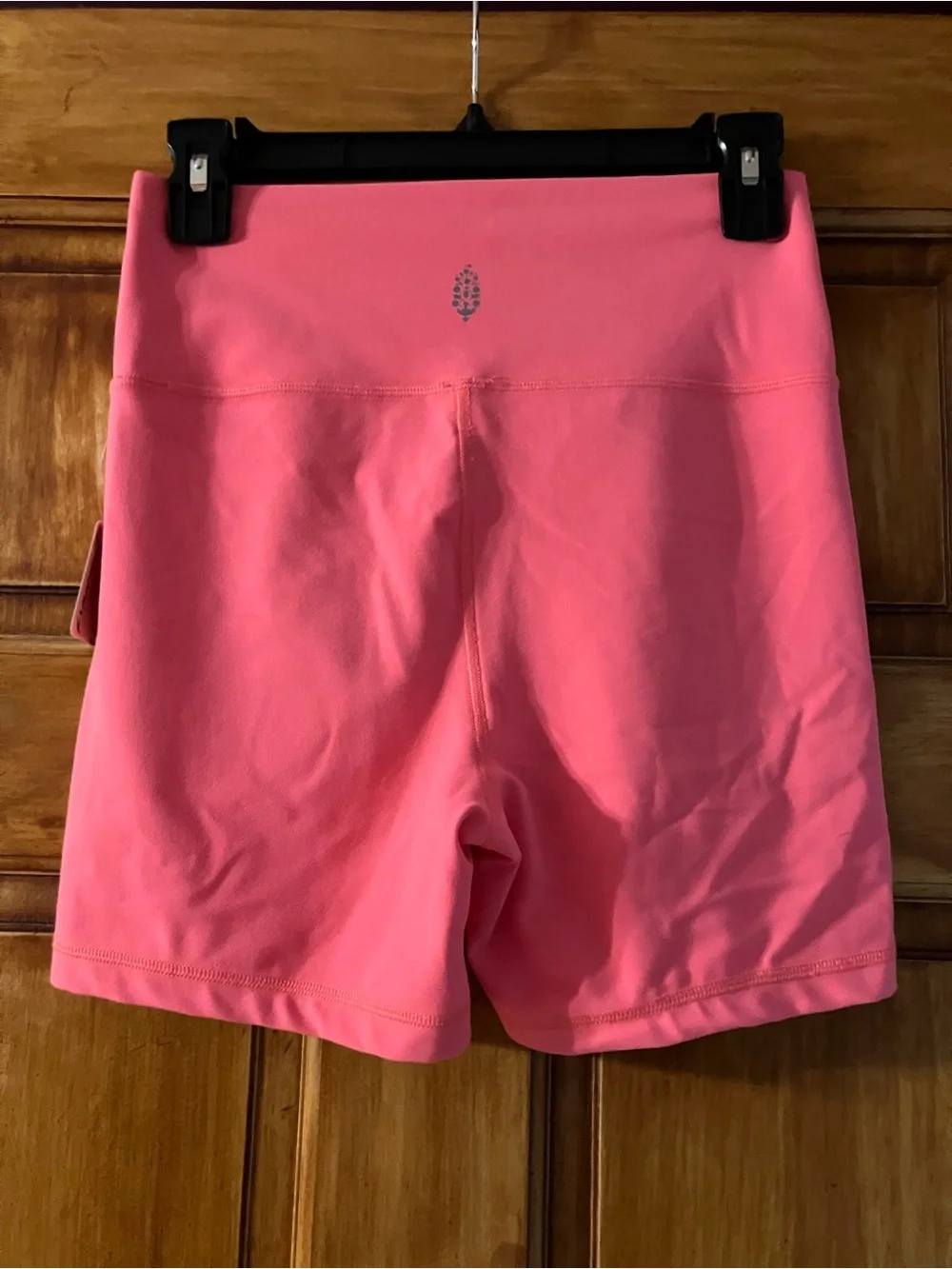 FP Movement Never Better Neon Coral 5" Biker Shorts High Waisted - Picture 4 of 6